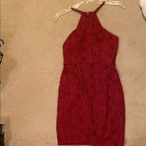 Burgundy Red semi formal/cocktail dress